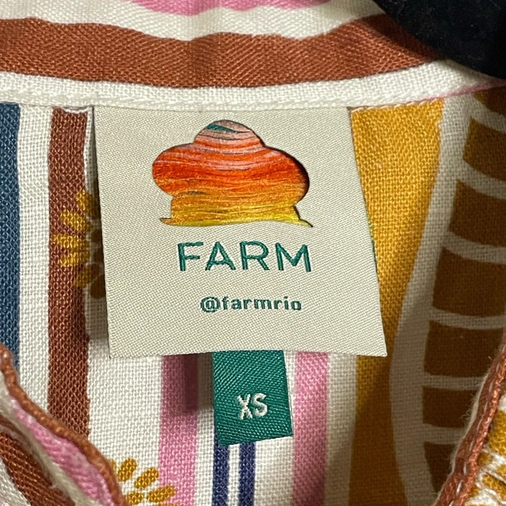 FARM Rio Multicolor Patterned Mini Dress - Picture 7 of 10